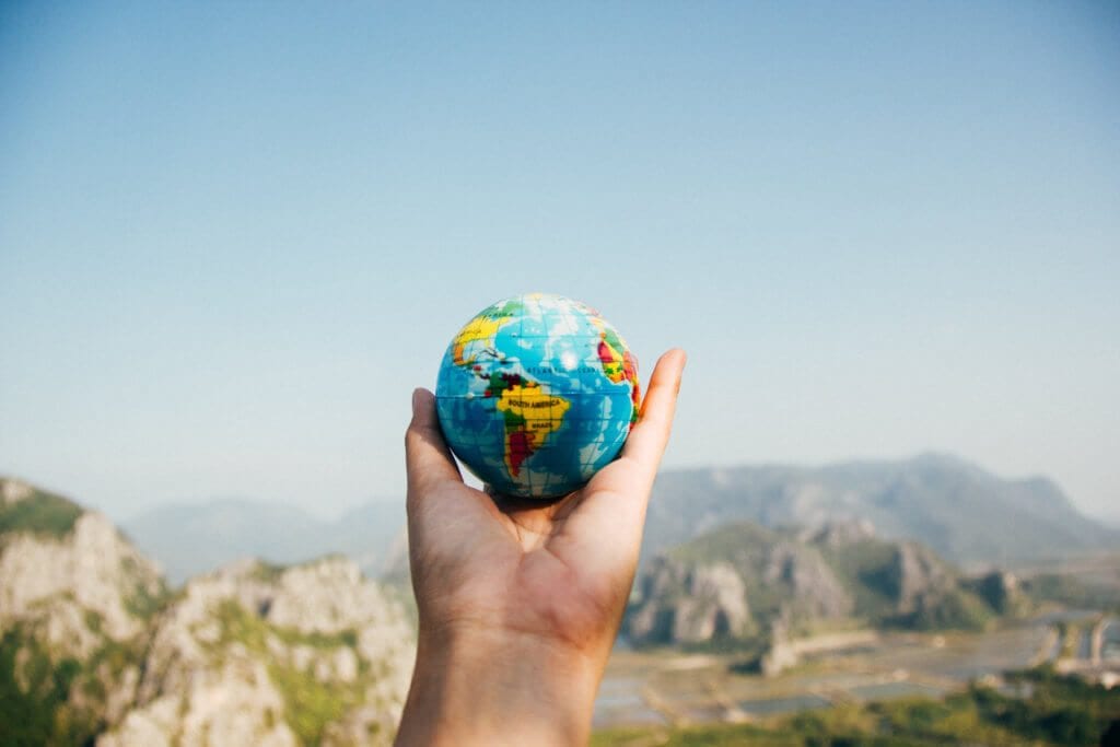 world in hand